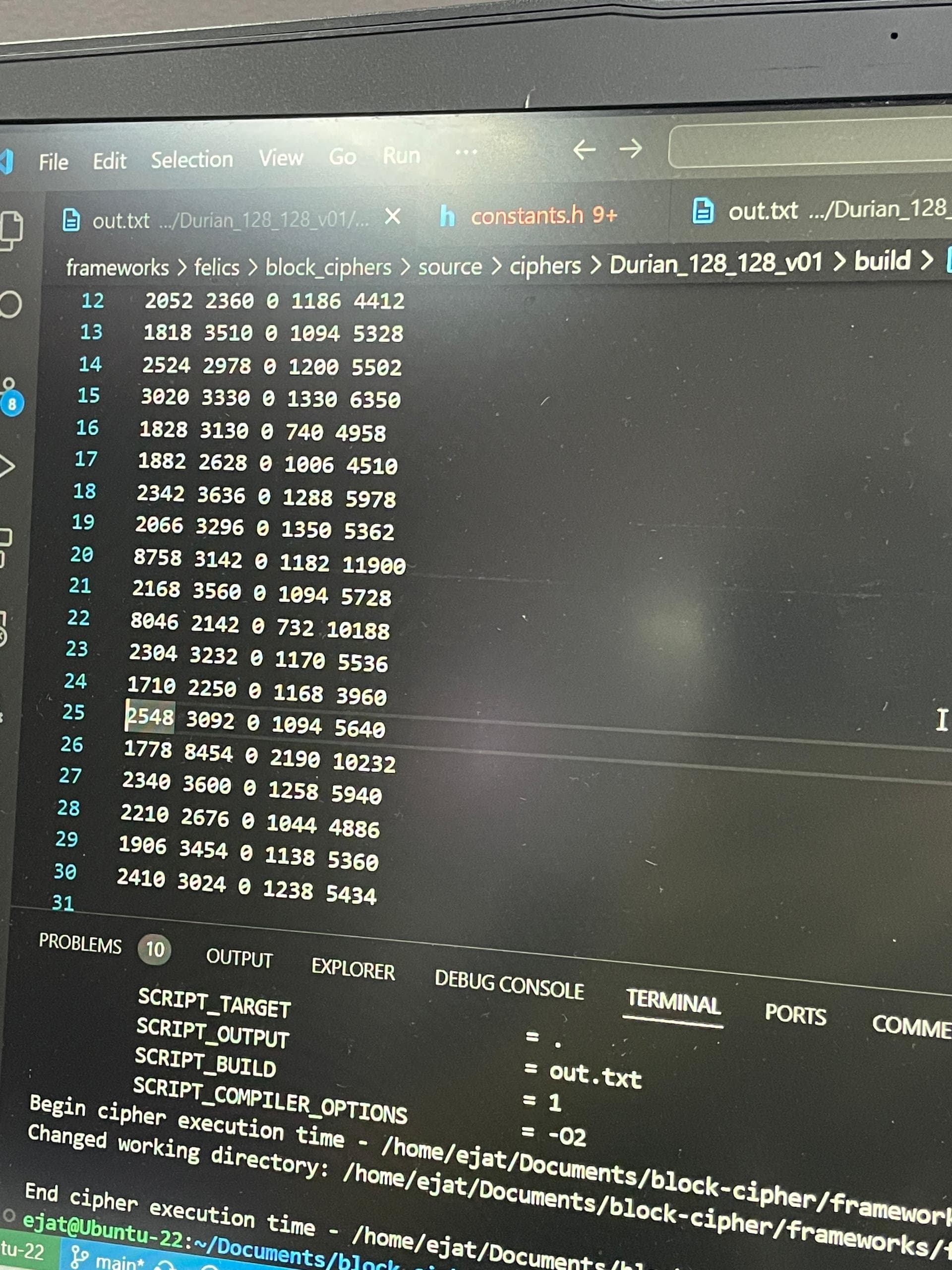 Cryptographic Performance Evaluation preview 3